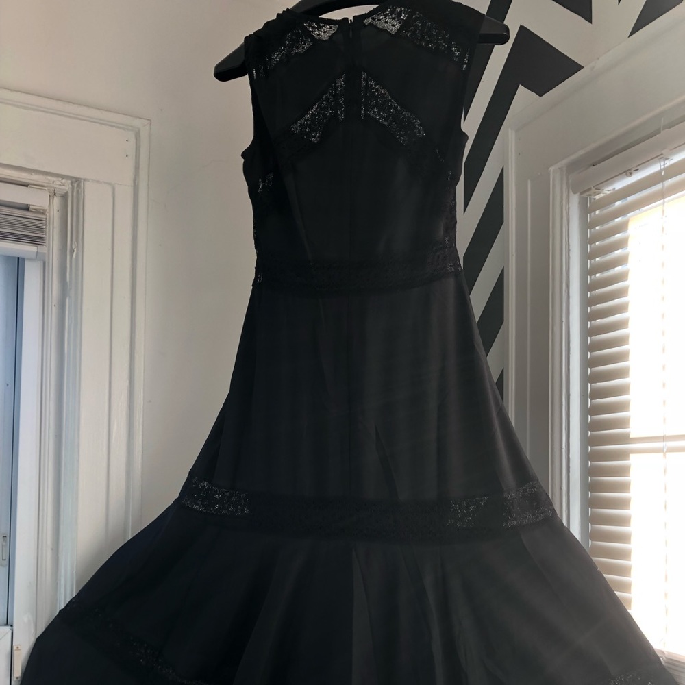 Needle & Thread black Gown size 2